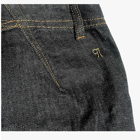 Anthropologie Pilcro Low-Rise Straight-Leg Riding Capri Jeans Shorts | Sz 29 NEW - Picture 9 of 12